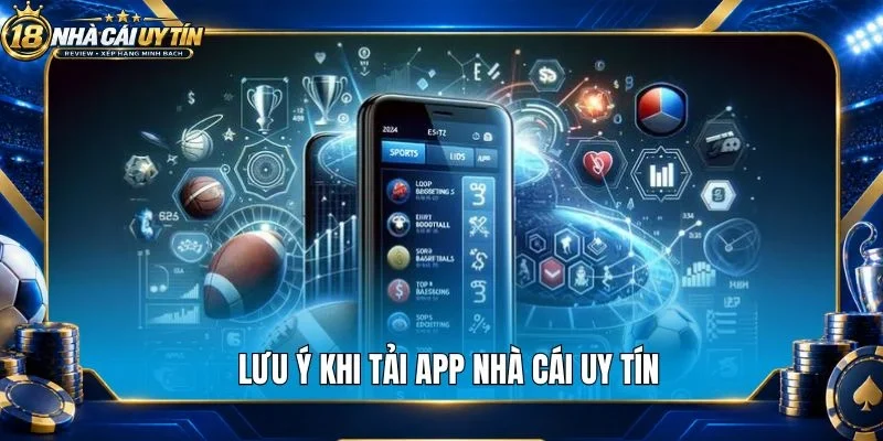 Lưu ý khi tải app nhà cái uy tín