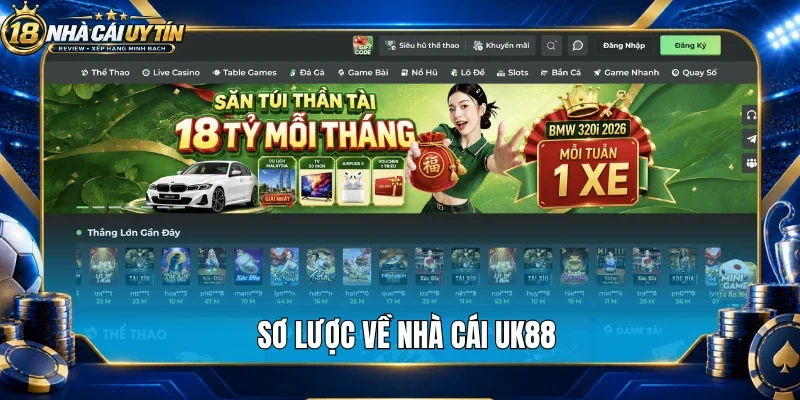 Sơ lược về nhà cái Uk88