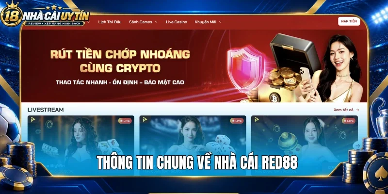 Thông tin chung về nhà cái Red88