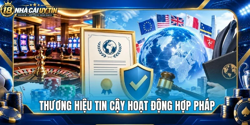 Thương hiệu tin cậy hoạt động hợp pháp