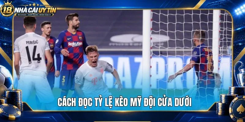 Cách đọc tỷ lệ kèo Mỹ đội cửa dưới