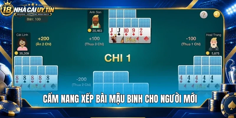 Cẩm nang xếp bài mậu binh cho người mới