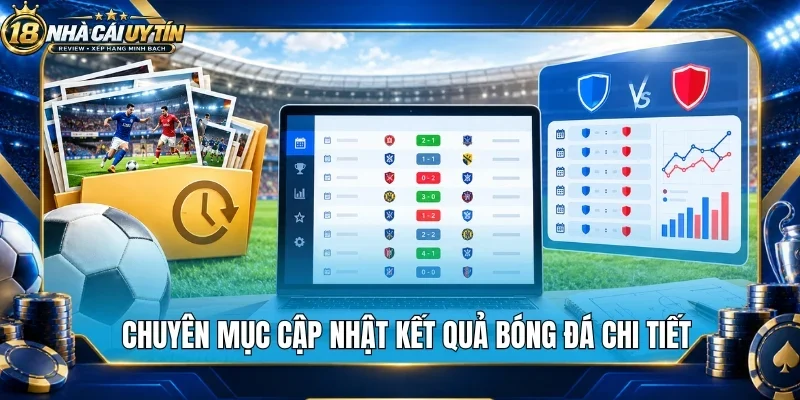 Chuyên mục cập nhật kết quả bóng đá chi tiết