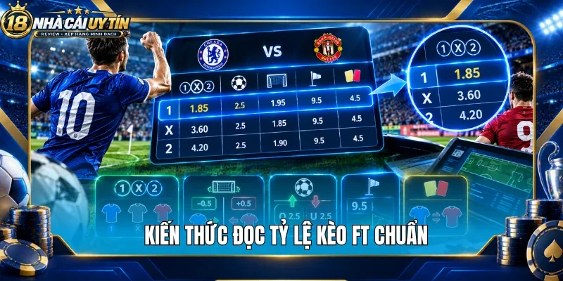 Kiến thức đọc tỷ lệ kèo FT chuẩn