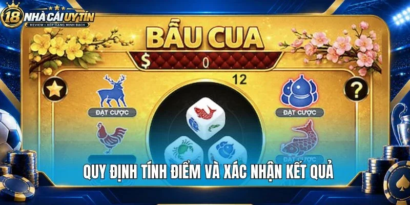 Quy định tính điểm và xác nhận kết quả
