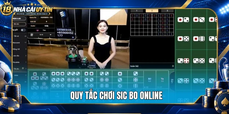 Quy tắc chơi sic bo online