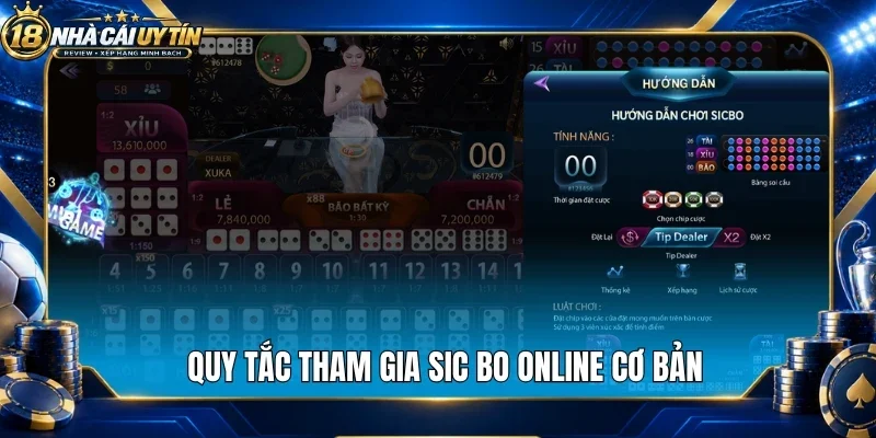 Quy tắc tham gia sic bo online cơ bản