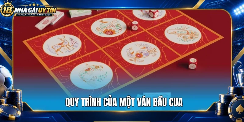 Quy trình của một ván bầu cua