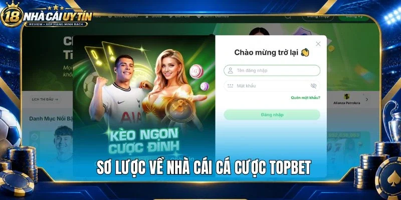 Sơ lược về nhà cái cá cược Topbet