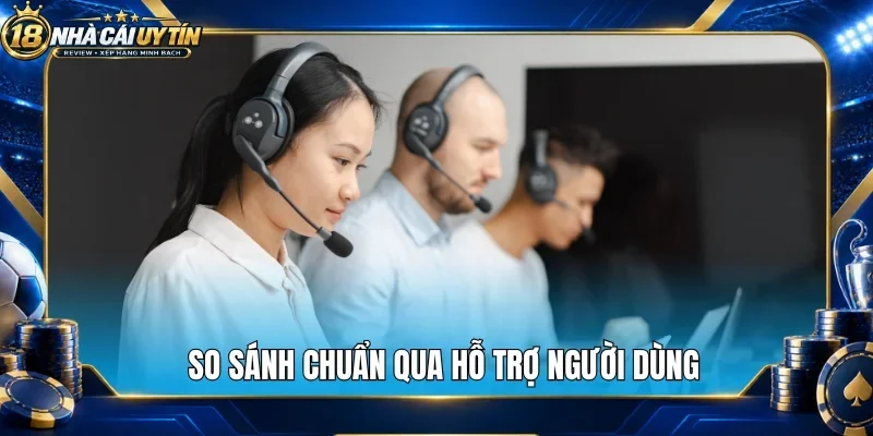 So sánh chuẩn qua hỗ trợ người dùng