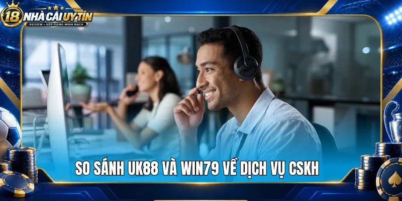 So sánh Uk88 và Win79 về dịch vụ CSKH