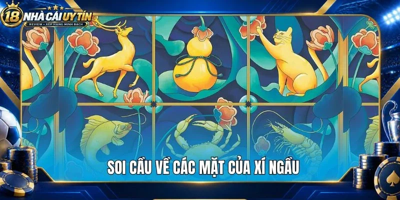 Soi cầu về các mặt của xí ngầu