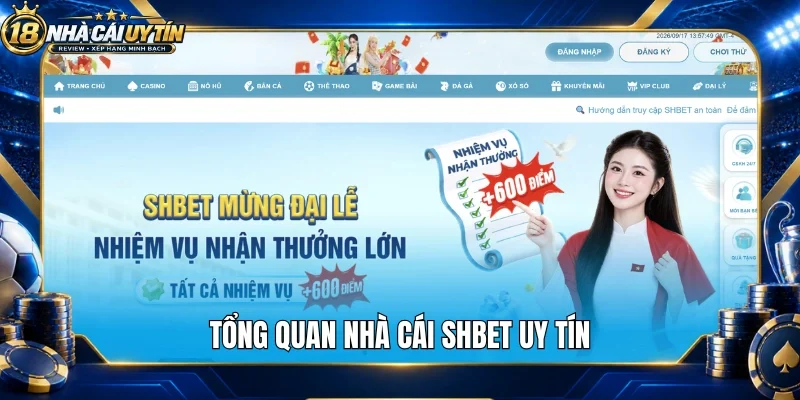 Tổng quan nhà cái Shbet uy tín